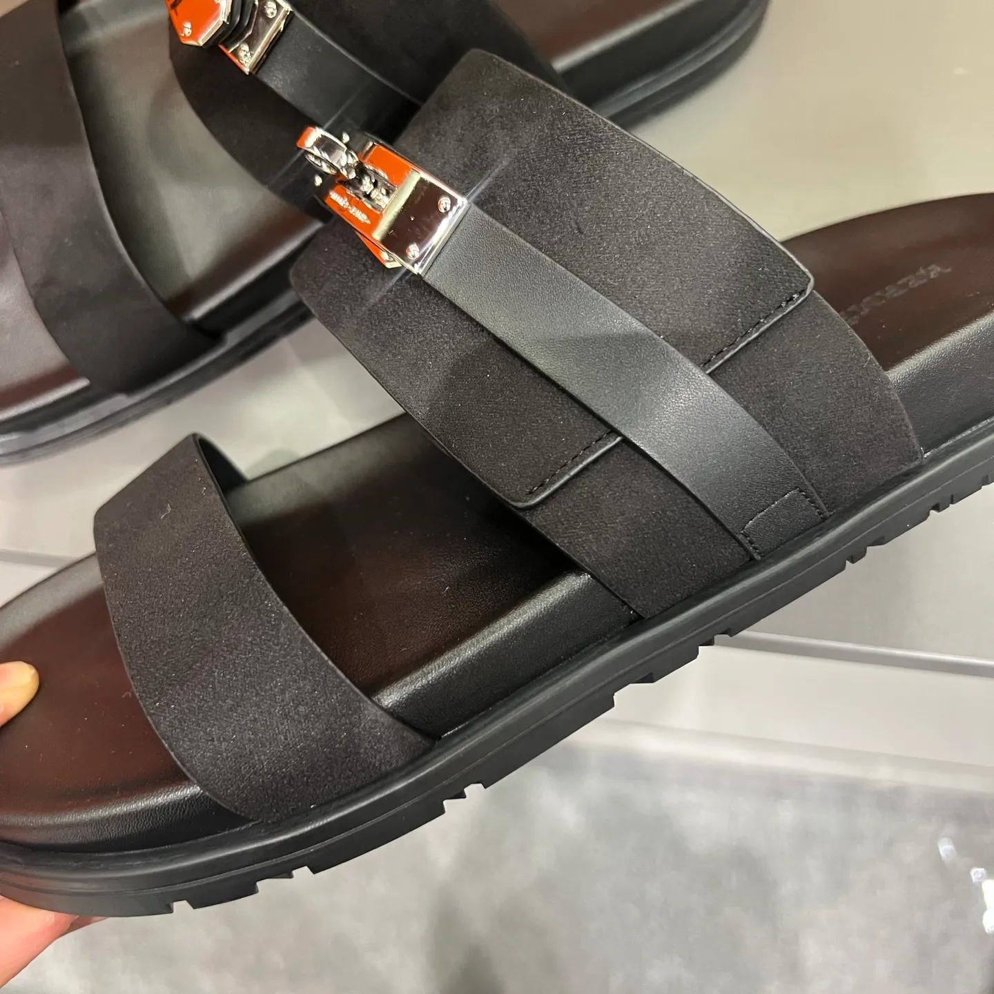 Men's shoes 💰300, size 38-45, the new 2014 summer Hermes shoes are the same as the original ones, handmade by masters! ❥High-end customization, exclusive products, the highest version in the industry⚠❥Using: Hermers upper: (pursuing top walking comfort) ✨Top quality on sale━━━━Hermes━━━━━